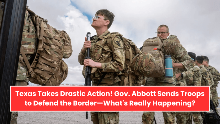 Texas Takes Drastic Action! Gov. Abbott Sends Troops to Defend the Border—What's Really Happening