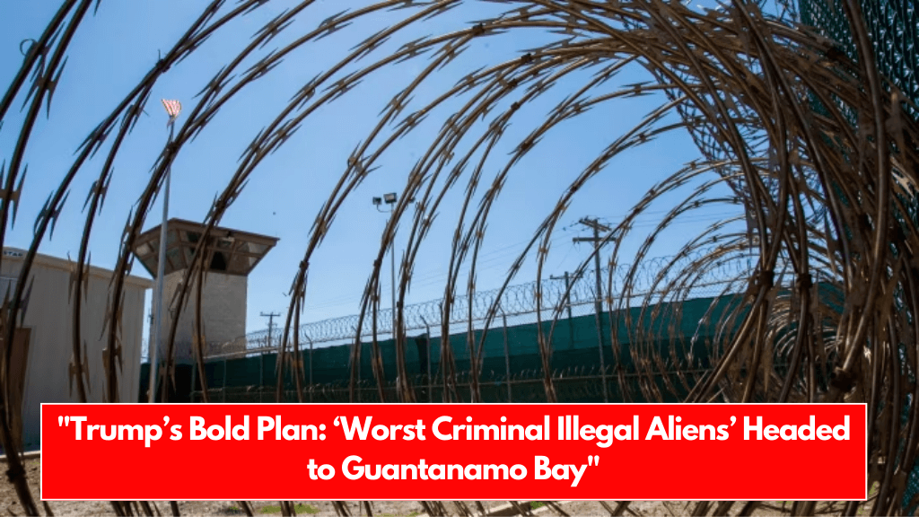 Trump’s Bold Plan ‘Worst Criminal Illegal Aliens’ Headed to Guantanamo Bay