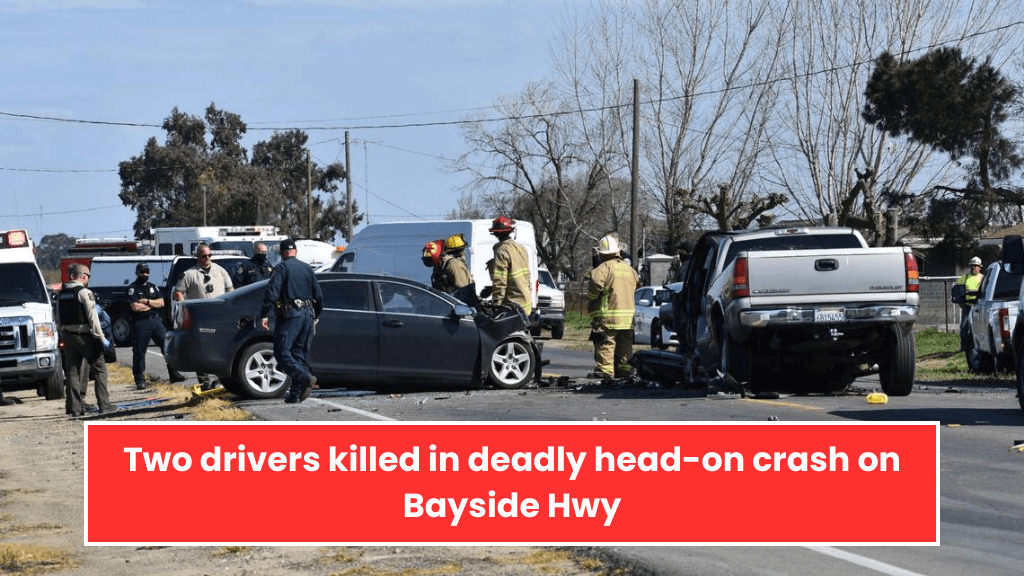 Two drivers killed in deadly head-on crash on Bayside Hwy